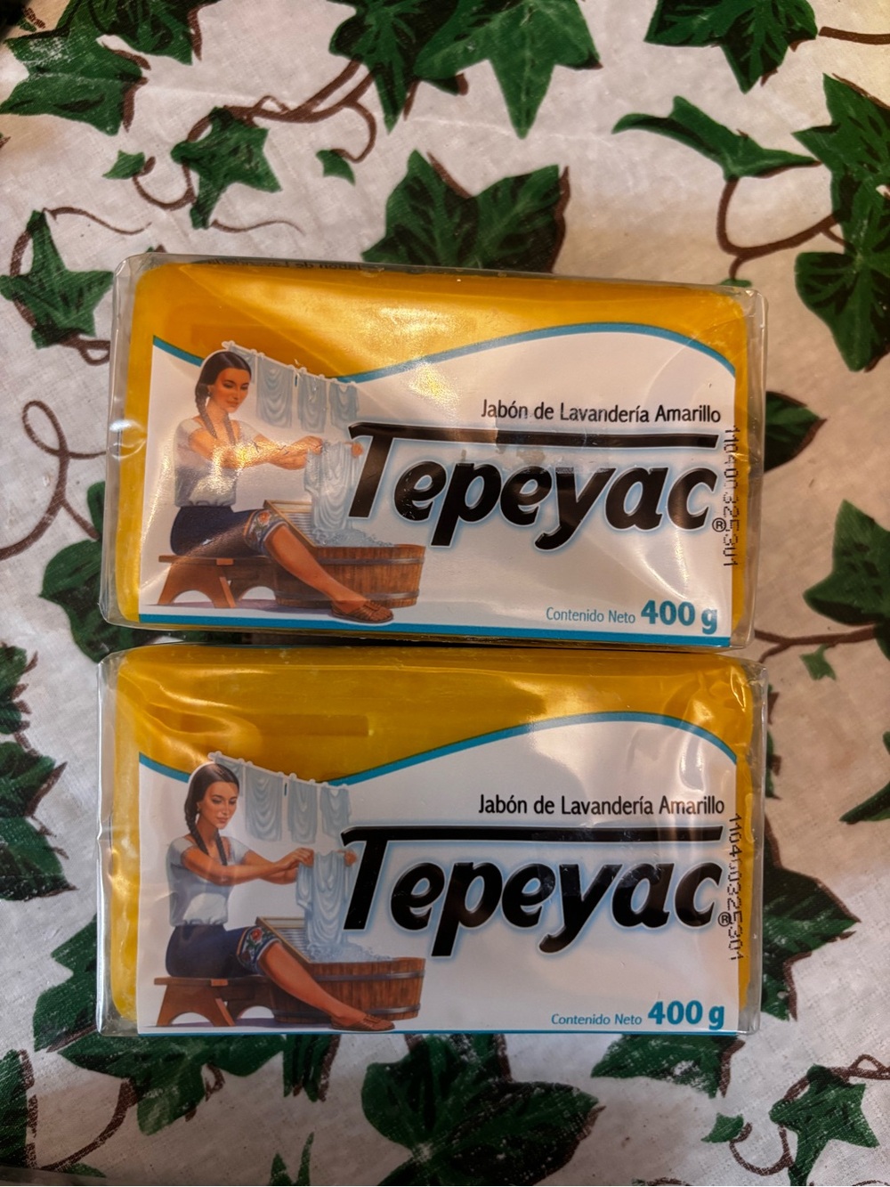 Tepeyac Yellow Laundry Soap Bar - 400g
